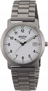 Мужские аналоговые кварцевые часы Boccia Titanium 3545-01 - Фото 1