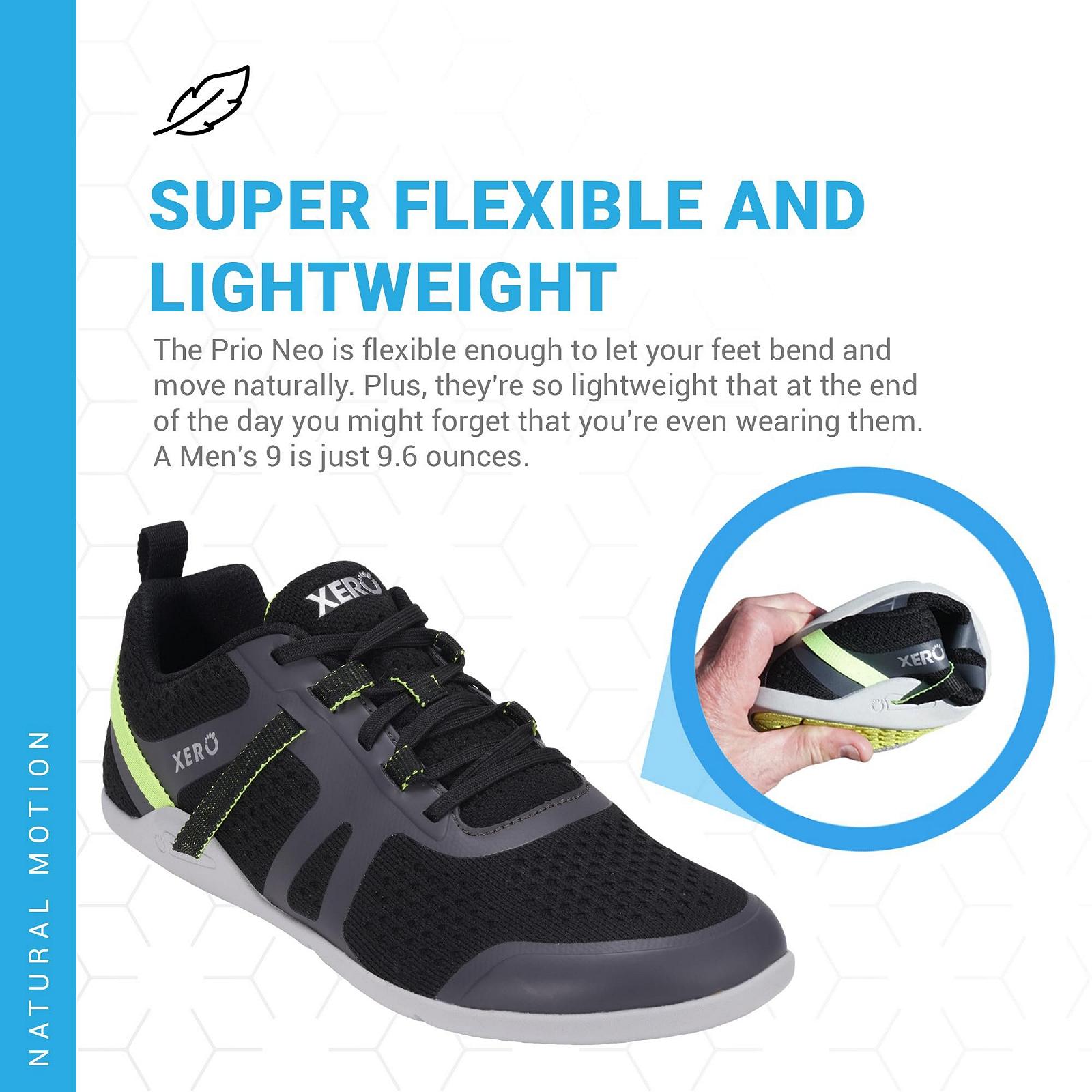 Чоловічі кросівки для крос-тренінгу Xero Shoes Prio - Зручні чоловічі кросівки для бігу, фото №4