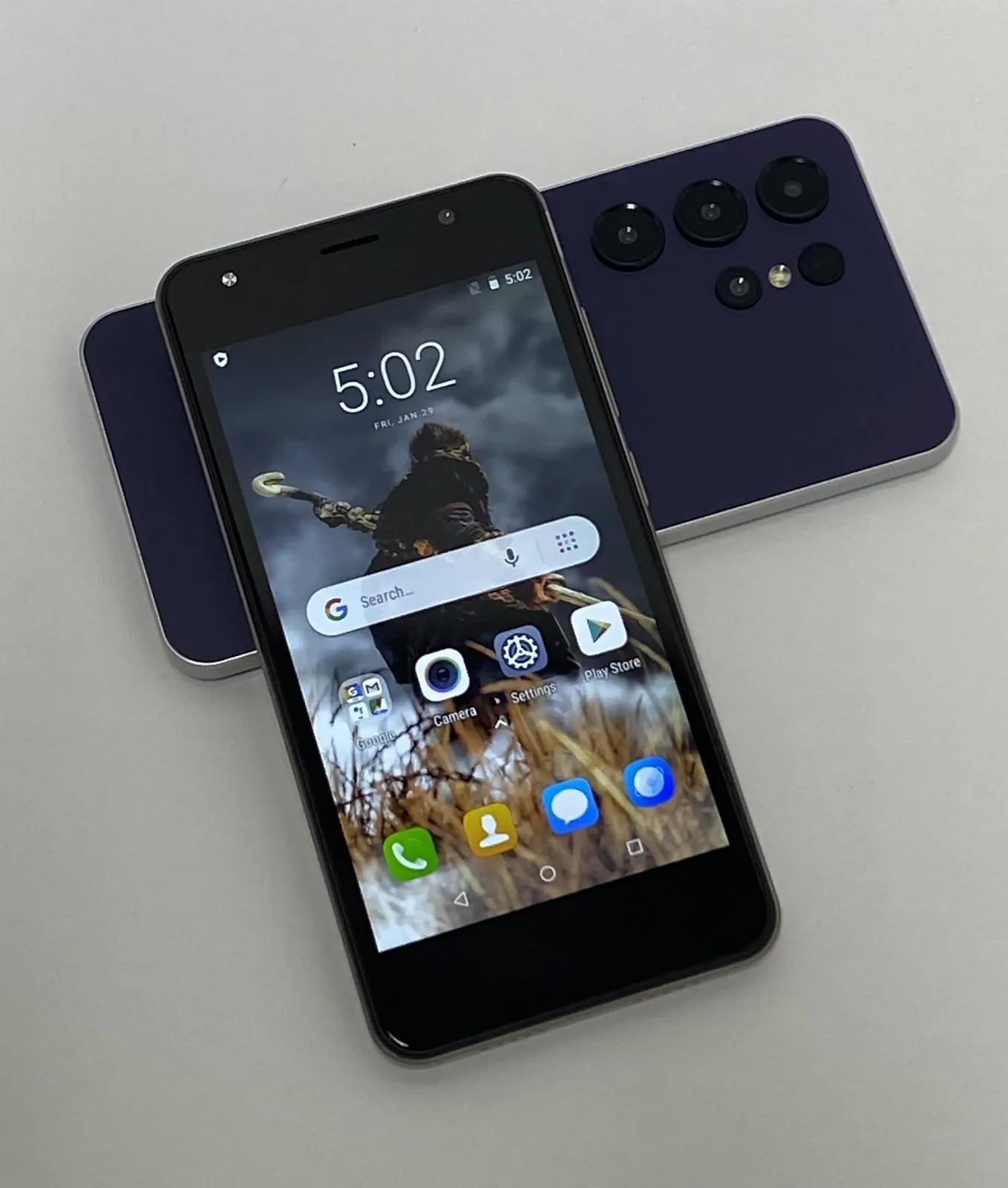Смартфон 5.0" 2/16GB 4G LTE Dual SIM Purple, фото №3