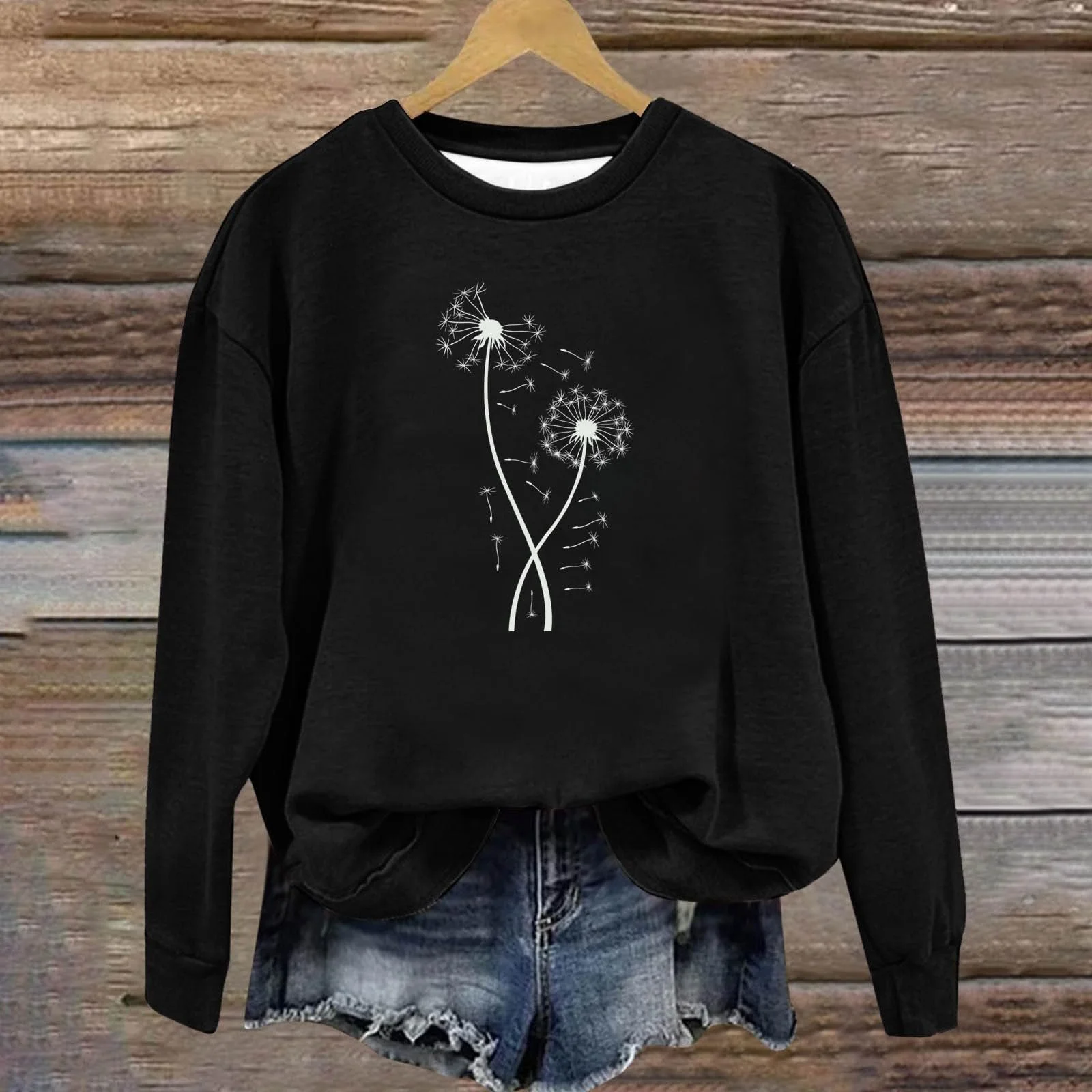 Жіночий світшот HAOLEI Модний повсякденний пуловер, фото №2