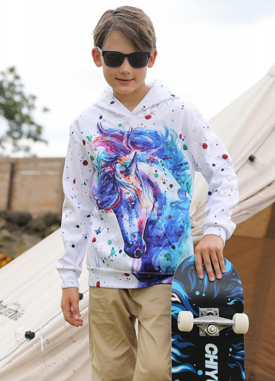 Толстовка Fanient Дитяча / для хлопчиків / для дівчаток, 3D принт, фото №4