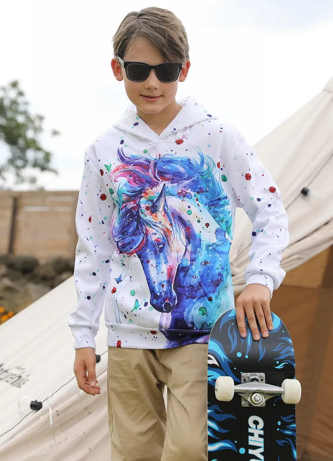 Толстовка Fanient Дитяча / для хлопчиків / для дівчаток, 3D принт, фото №4 Толстовка Fanient Дитяча / для хлопчиків / для дівчаток, 3D принт, фото №4