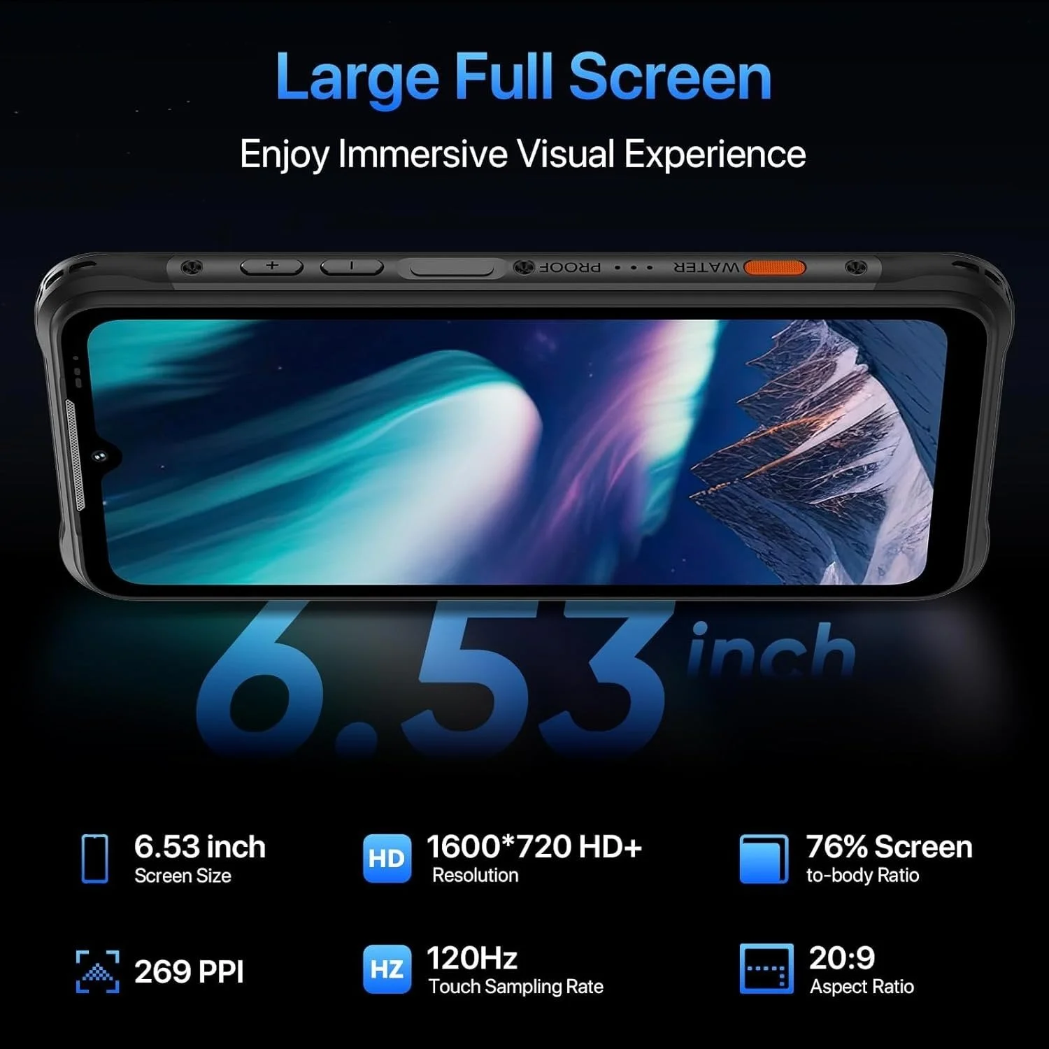 Сматфон 6.53'' UMIDIGI X20 6+6/128Gb 4G 2-SIM NFC 8 ядер 20/8Мп Android 13 Чорний, фото №3