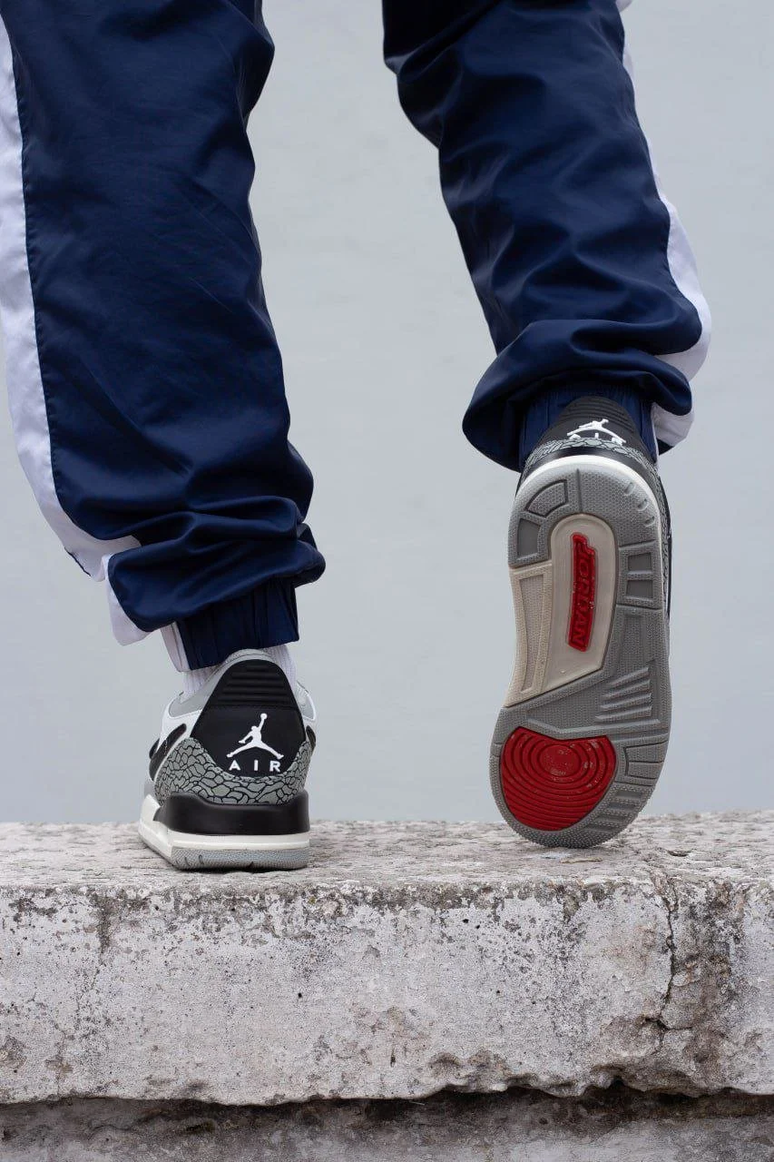 Кроссовки Nike Air Jordan Legacy 312 Grey White Black, фото №6