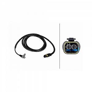 Датчик частоты вращения колеса HELLA 6PU 230 052-521 для MAN, задний мост справа - Фото 1