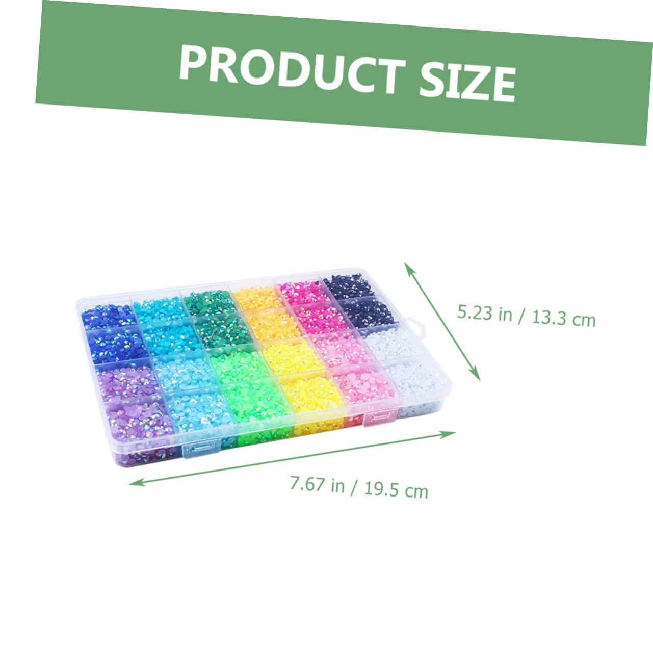 Стрази для нігтів Healeved Желейні смоляні діаманти Прозорі Аксесуари для манікюру, фото №8