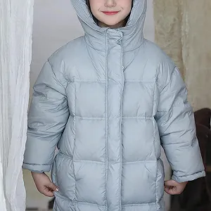 Пухова Куртка Дитяча для Дівчат Утеплена synthetic.ua - Фото 1