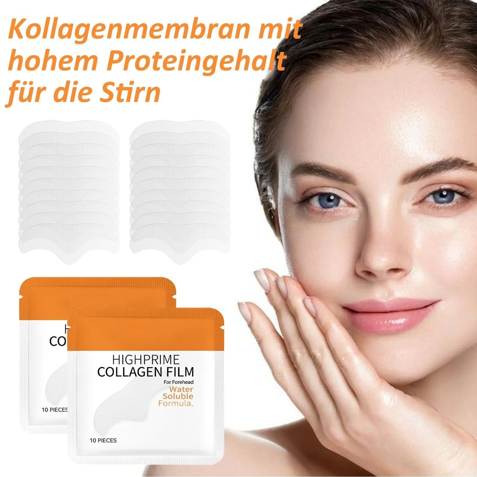 Пластирі від зморшок, 20 шт, Зволоження, Омолодження, фото №6