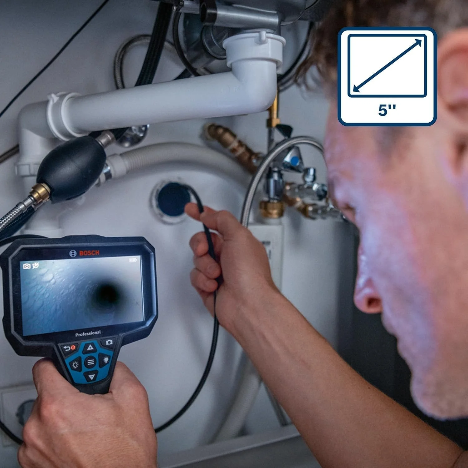 Ендоскоп Bosch GIC 12V-5-27 C Professional, фото №5