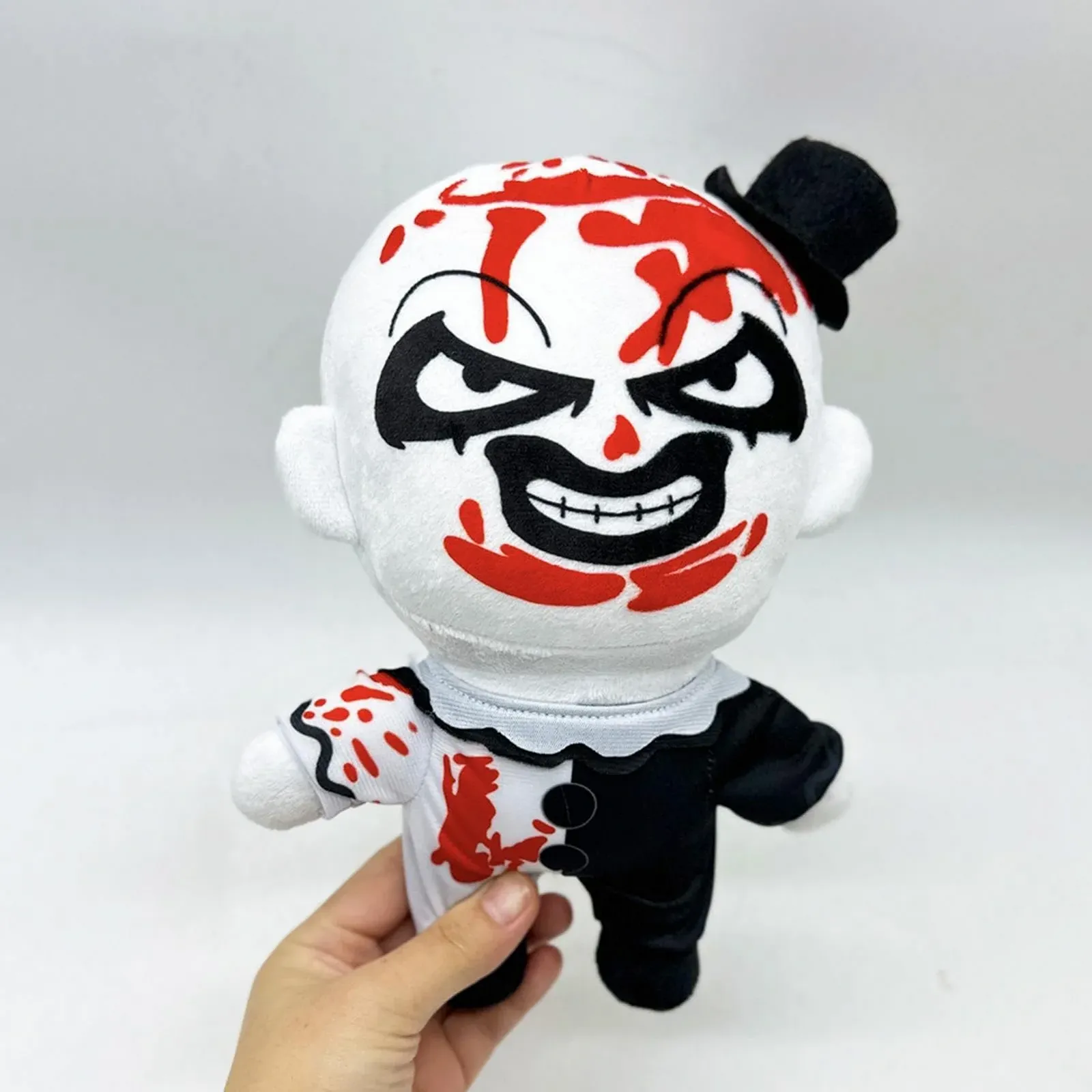 Плюшевая игрушка Terrifier, Фигурка из ужастика, Мягкая, фото №5 Плюшевая игрушка Terrifier, Фигурка из ужастика, Мягкая, фото №5