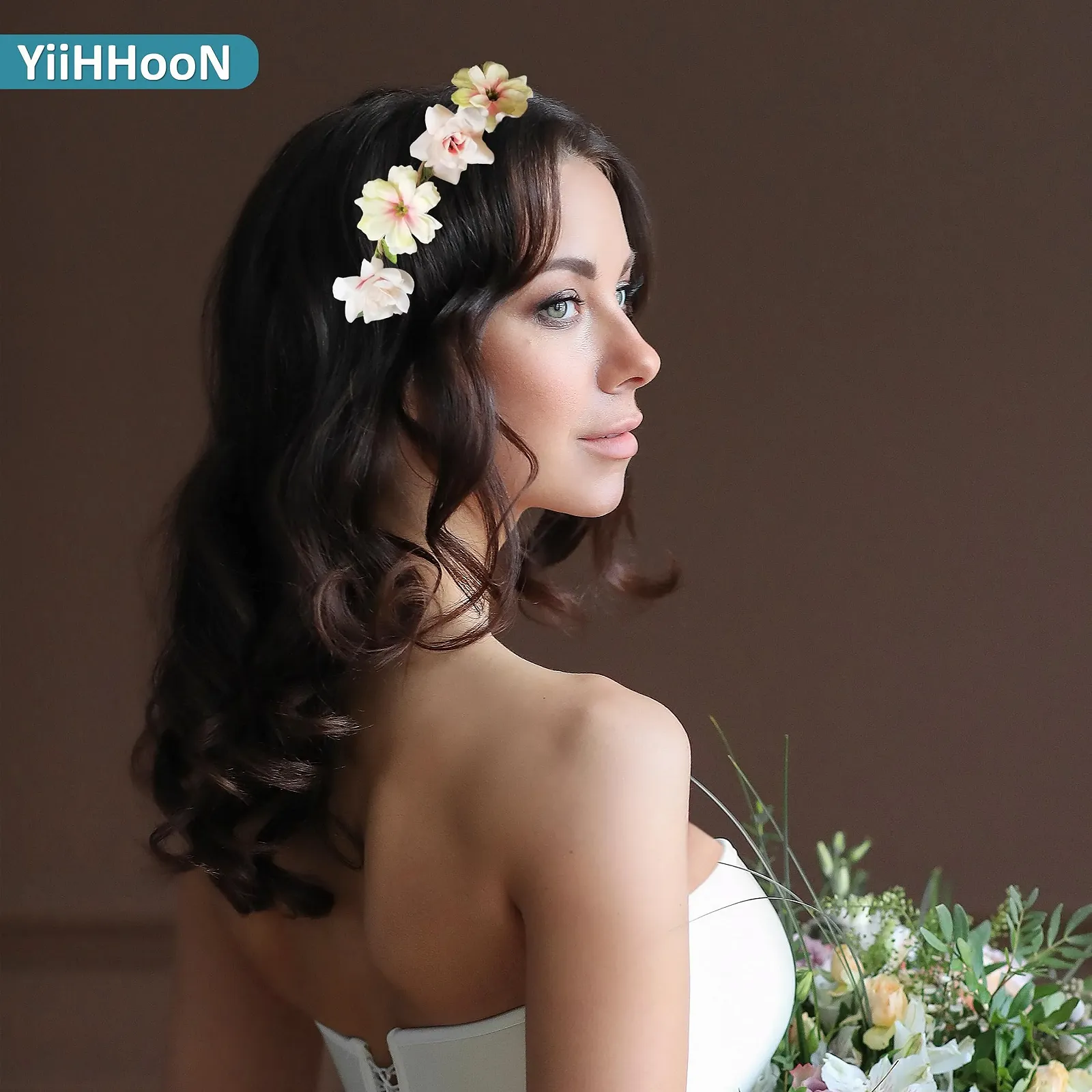 Вінок для волосся з квітами, фото №5 Вінок для волосся з квітами, фото №5