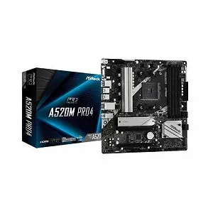 Купить Материнская плата ASRock A520M PRO4 - Фото 1 Материнская плата ASRock A520M PRO4 - Фото 1