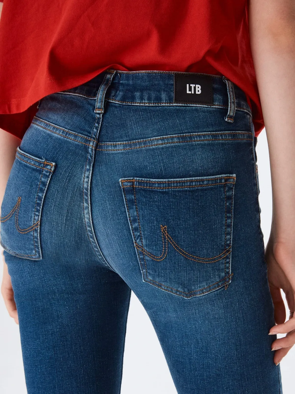 Джинси LTB Aspen Y Slim Fit Rosales Undamaged Wash 25W / 30L, фото №5