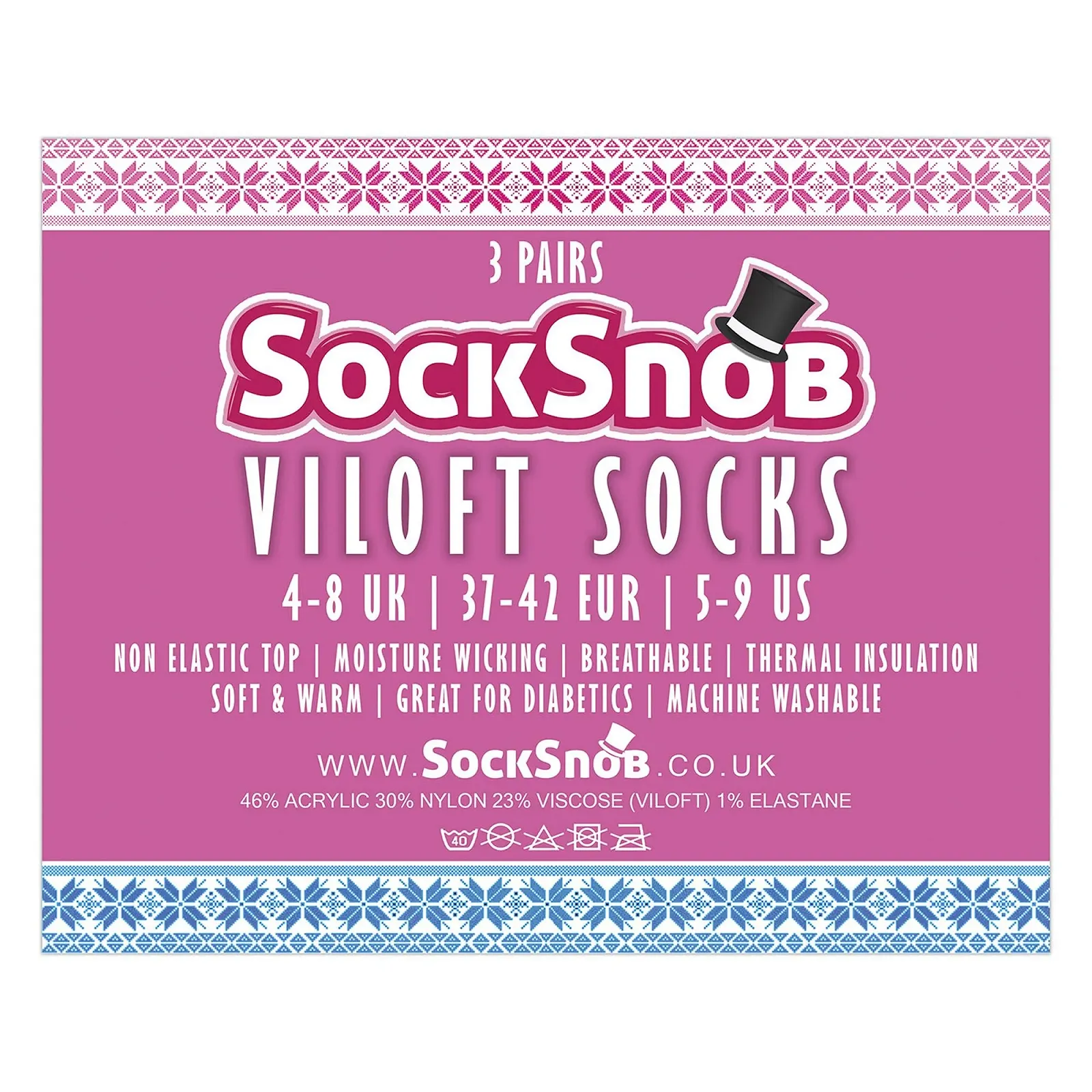 Шкарпетки Sock Snob, 3 шт., жіночі, фото №2