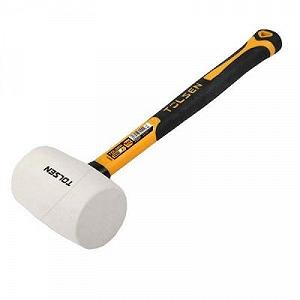 Киянка Tolsen резиновая 675 г белая 25177 - Фото 1