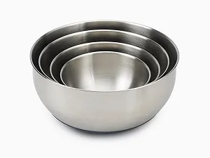 Набір мисок для змішування Joseph Joseph 100 Collection Nest нержавіюча сталь synthetic.ua - Фото 1