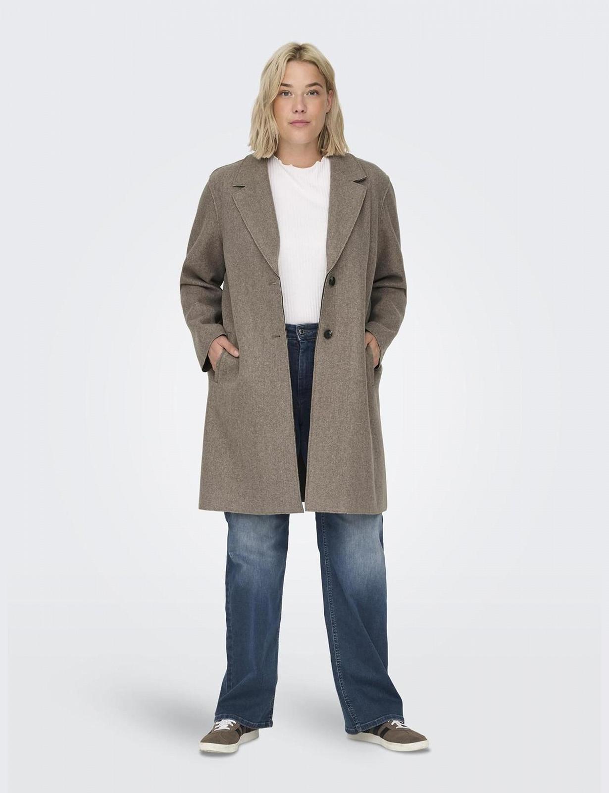 Пальто ONLY Carmakoma Carnew Carrie Bonded Coat OTW Noos Женское, фото №3