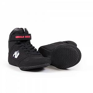 Кроссовки Gorilla Wear High Tops черные с белым synthetic.ua - Фото 1