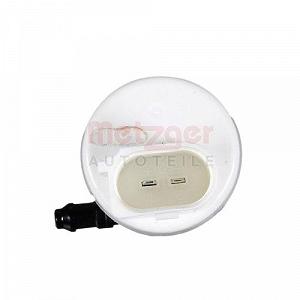 Насос омивача, очищення скла METZGER 2221205 для BMW, передній synthetic.ua - Фото 1