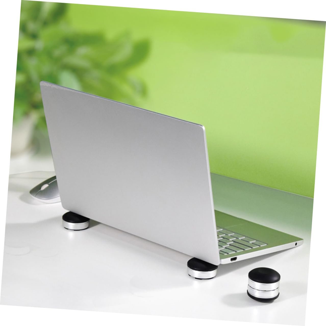 Подставка для ноутбука 2 шт Черный Регулируемая по высоте Портативная Эргономичная, фото №8