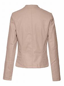 Куртка VERO MODA VMLotus Жіноча зі штучної шкіри Коротка Перехідна Куртка в Стилі Байкер synthetic.ua - Фото 1