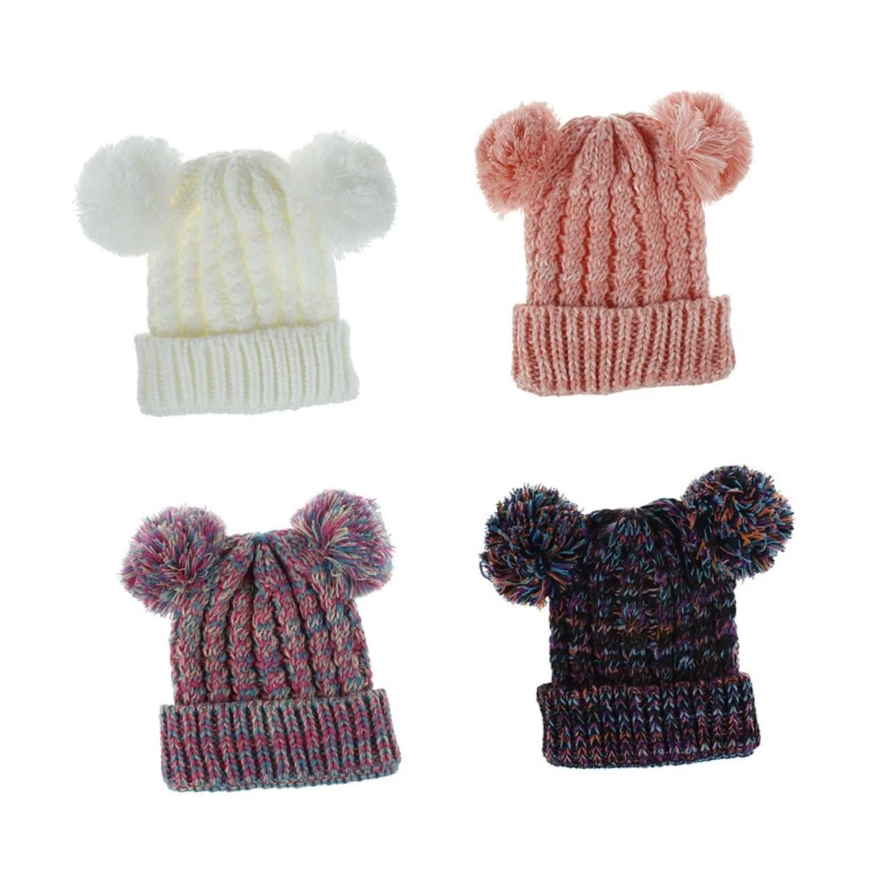 В'язана шапка VALICLUD для малюків з помпоном, фото №6