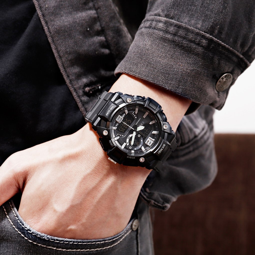 Годинник Skmei 1529BK Black, фото №3