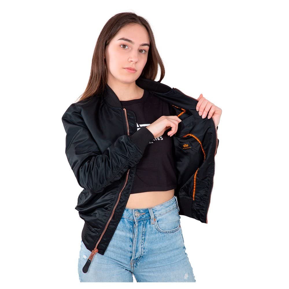 Жіноча куртка-бомбер ALPHA INDUSTRIES, фото №3