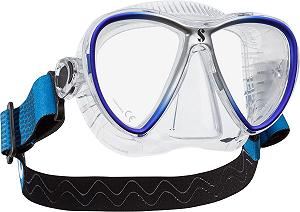 Маска Scubapro Synergy Подвійне скло Дзеркальна зі зручним ремінцем - Фото 1