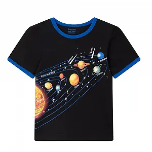 Комплект детской пижамы Solar System Space Хлопковая synthetic.ua - Фото 1