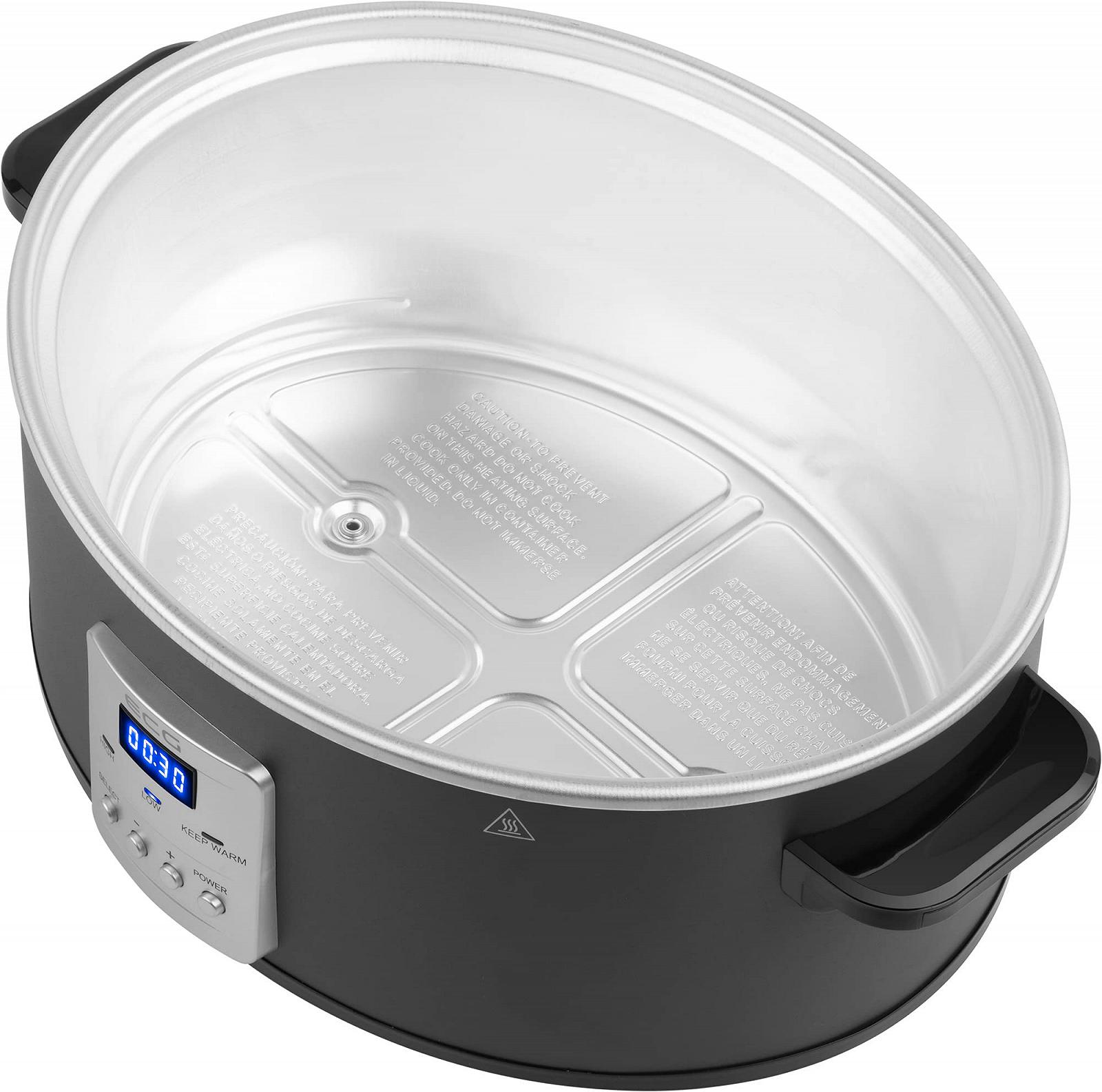 Мультиварка ECG PH 6530 Slow Master Електронна панель керування LED індикатор 6.5 л, фото №4 Мультиварка ECG PH 6530 Slow Master Електронна панель керування LED індикатор 6.5 л, фото №4