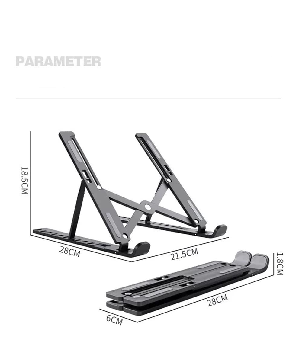 Підставка для комп'ютера YiYaO, регульована по висоті, вентильована, фото №5
