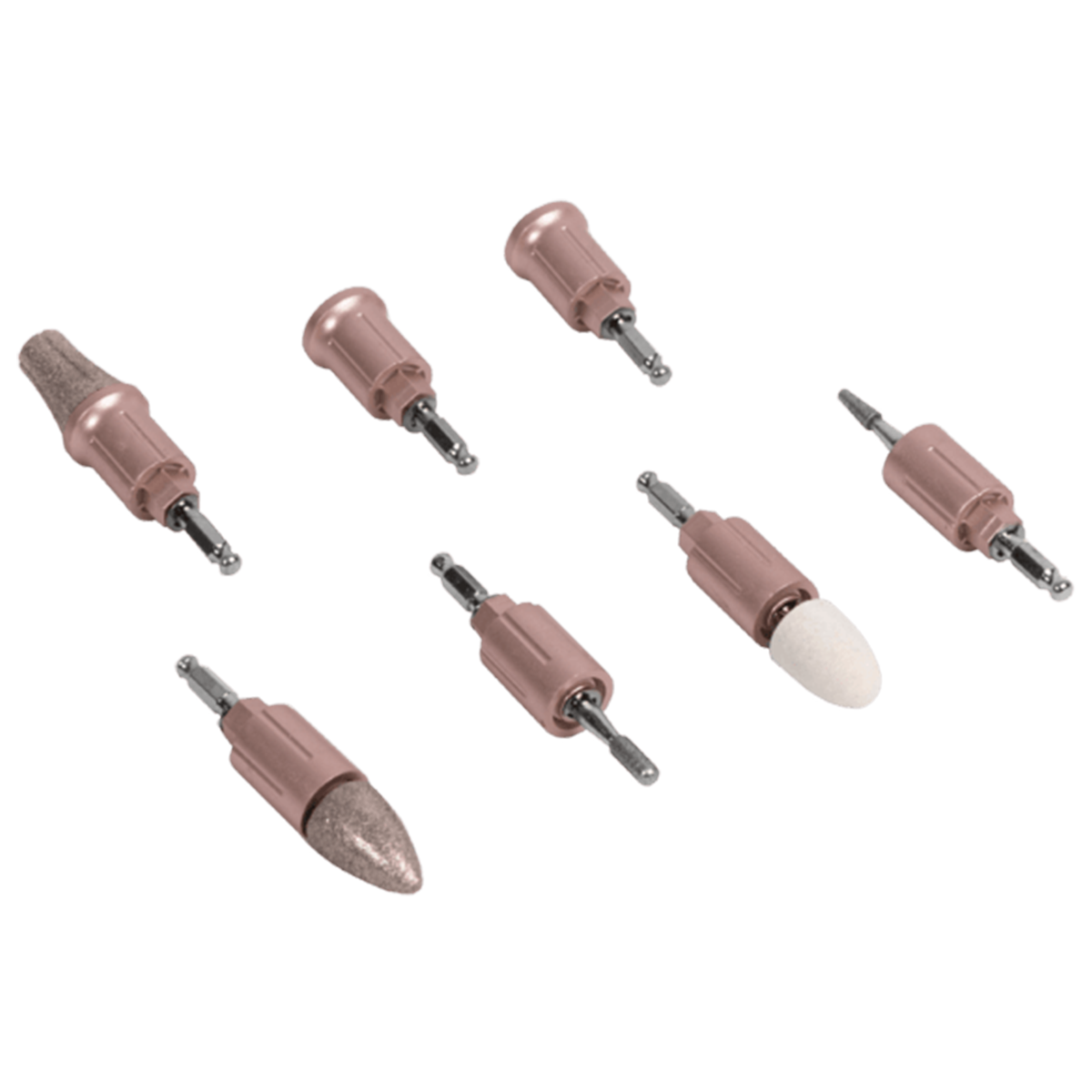 Насадки для фрезера CECOTEC Pack de cabezales para bamba pinkycare 700 perfect nails consumible, фото №1