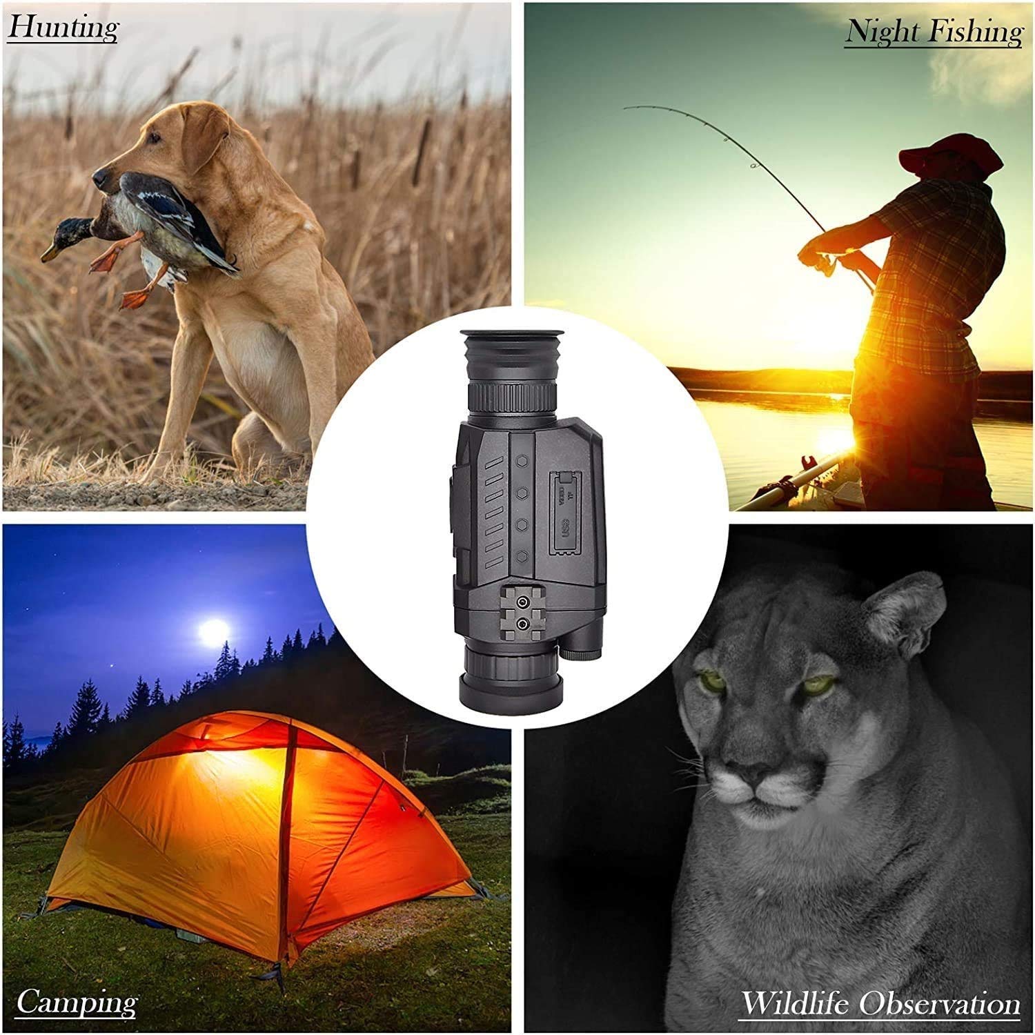 Монокуляр ADITAM 5x35 HD Double The Comfort, фото №5