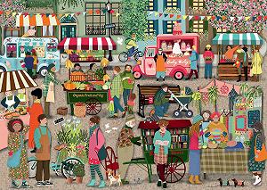 Пазл Ravensburger Street Market 12001260 1000 элементов 70 x 50 см - Фото 1