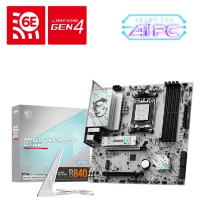 Материнская плата MSI B840M GAMING PLUS WIFI6E, фото №7 Материнская плата MSI B840M GAMING PLUS WIFI6E, фото №7