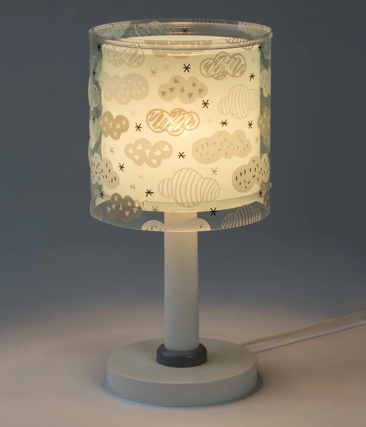 Настільна дитяча лампа Dalber Clouds Зелена 15 x 15 x 30 см, фото №2