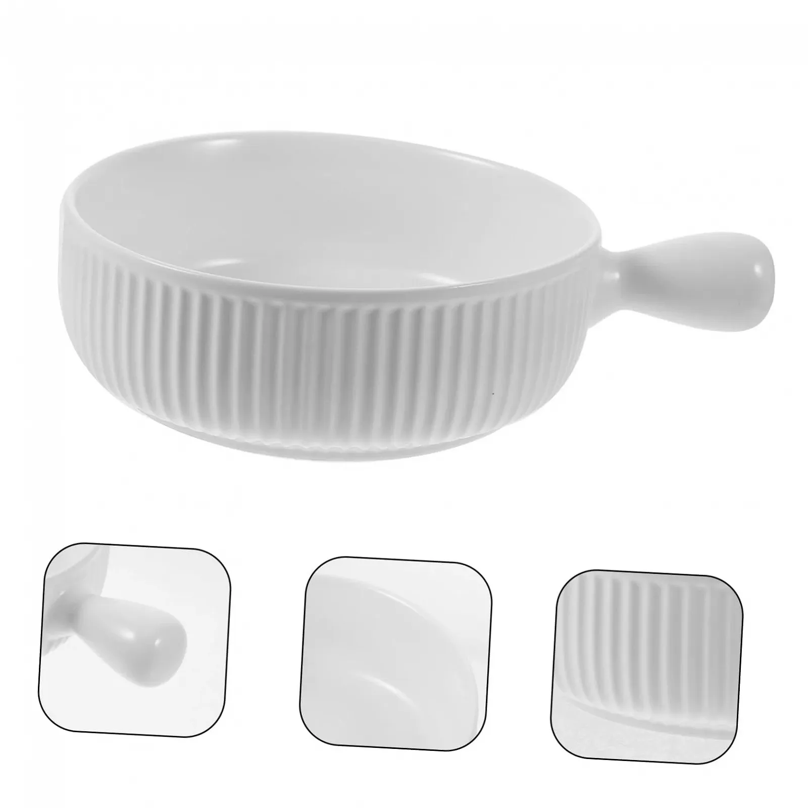 Форма для запікання GLEAVI керамічна з ручками термостійка багатофункціональна, фото №7 Форма для запікання GLEAVI керамічна з ручками термостійка багатофункціональна, фото №7