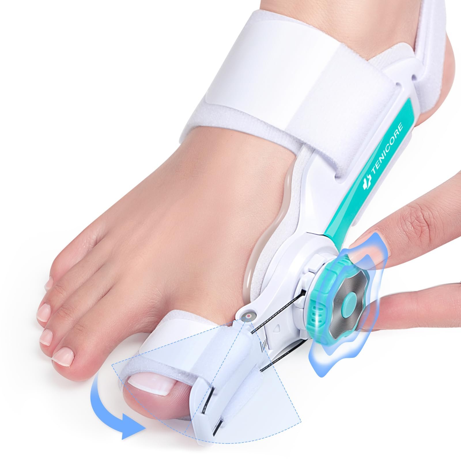 Шина для корекції великого пальця стопи з регульованою кнопкою Hallux Valgus, фото №1 Шина для корекції великого пальця стопи з регульованою кнопкою Hallux Valgus, фото №1