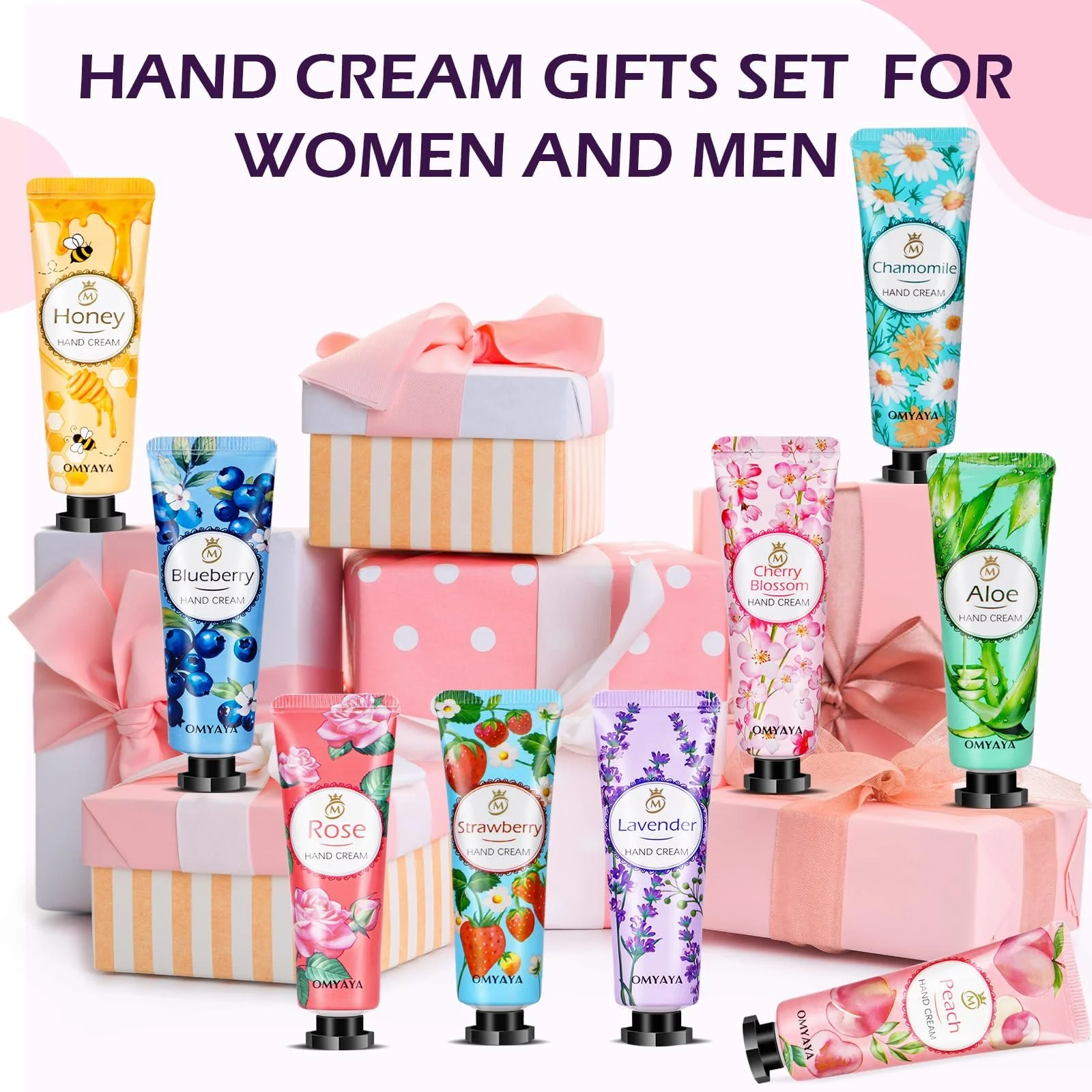 Крем для рук Набір для жінок 60 шт Зволожуючий крем для сухої потрісканої шкіри, фото №7