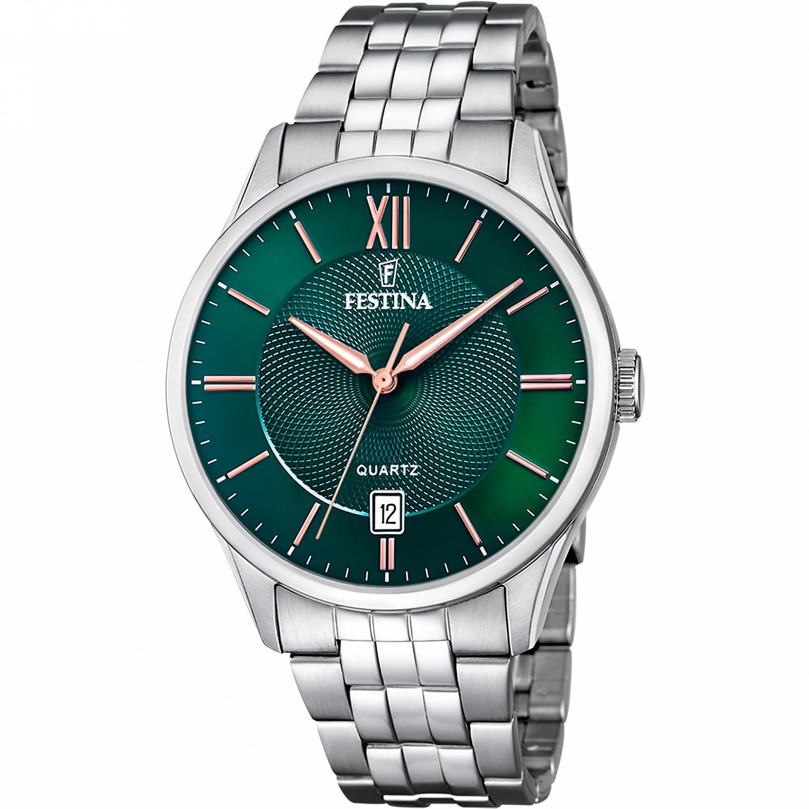 Годинник Festina Casual F20425/7 Зелений Класичний, фото №2