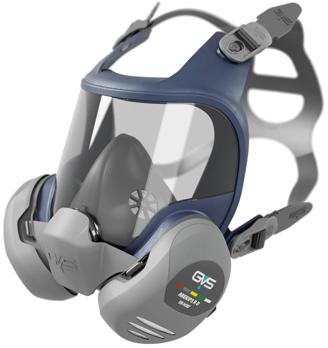 Повнолицьова маска GVS Elipse ABEK1-P3 RD з комбінованими фільтрами / Чорний, фото №1 Повнолицьова маска GVS Elipse ABEK1-P3 RD з комбінованими фільтрами / Чорний, фото №1