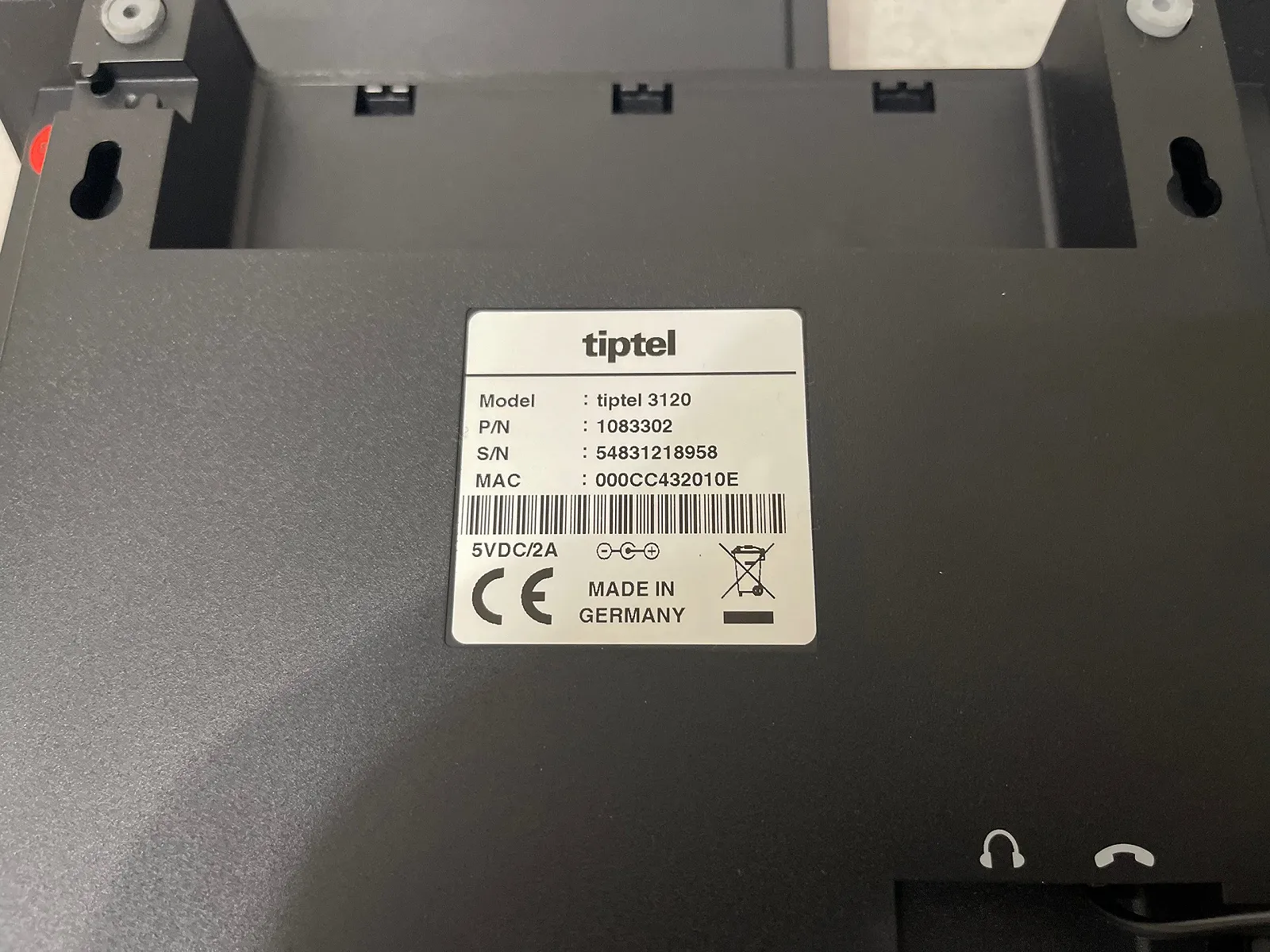 Профессиональный бизнес IP-телефон Tiptel 3120, фото №4