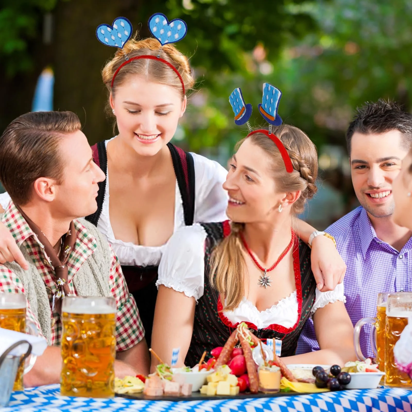 Обруч для волос DATIFF Oktoberfest, фото №3 Обруч для волос DATIFF Oktoberfest, фото №3