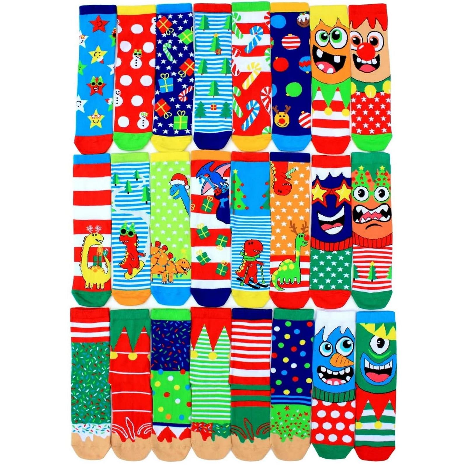 Носки Oddsocks Advent Calendar 24 30.5-38.5 - Stocking, фото №4