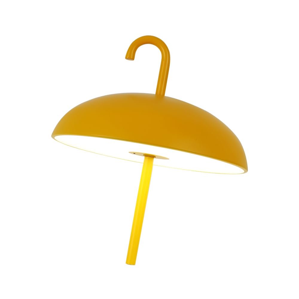 Настільна лампа ONNENKERZE Umbrella Акумуляторна 3-в-1 USB-C Жовта, фото №1