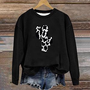 Жіночий світшот HAOLEI Повсякденний synthetic.ua - Фото 1