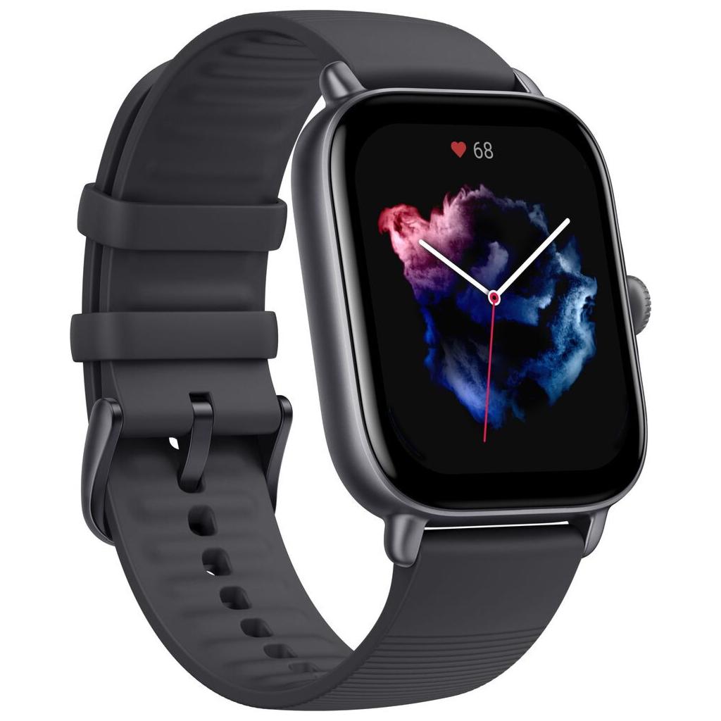 Смарт-годинник Amazfit GTS 3 Graphite Black, фото №3