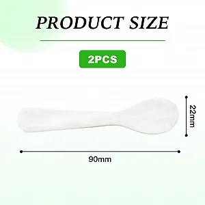 Ложка для ікри Перламутрова 2 шт Ложка Перламутрова ручної роботи synthetic.ua - Фото 1