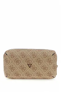 Мужская косметичка Guess PMMOLOP4417 Logo Brown - Фото 1